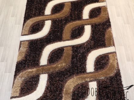 Foto - MERINOS Kusový hnědý koberec Fashion Shaggy 7879/80