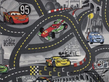 Metrážový dětský koberec The World of Cars 97