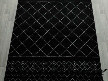 Foto - Kusový černý koberec Lucca 1830/Black