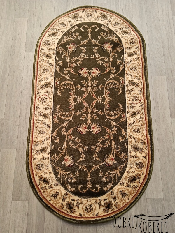 Foto - Oválný kusový koberec Lotos 523-310o - malý
